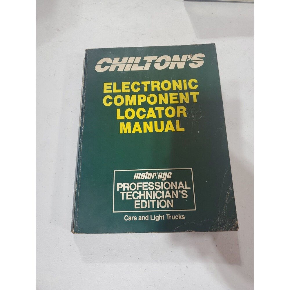 Chiltons Electronic Component Locator Manual 1989-1991 Professional Edition 8280